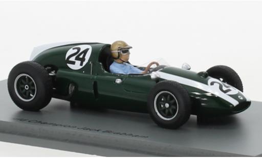 Cooper T51 1/43 Spark No.24 Formel 1 GP Monaco 1959 coche miniatura