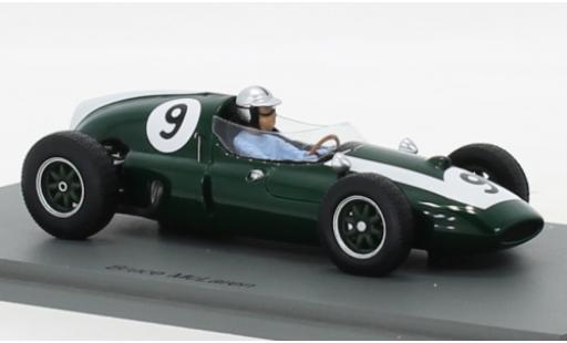 Cooper T51 1/43 Spark No.9 Formel 1 GP USA 1959 coche miniatura