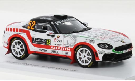 Coche miniatura Fiat 124 1/43 Spark Rally RGT No.52 Rallye WM Rallye Monte Carlo 2022 Fiat 124 1/43 Spark Rally RGT No.52 Rallye WM Rallye Monte Carlo 2022 coche miniatura