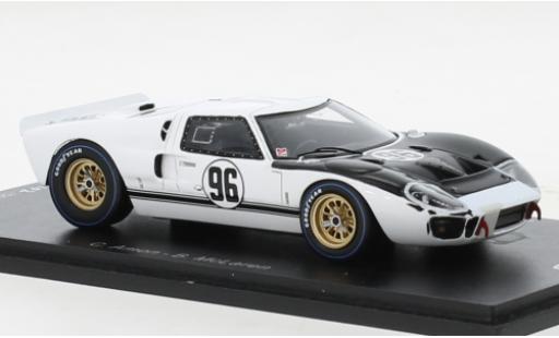 Coche miniatura Ford GT40 1/43 Spark MK II RHD No.96 24h Daytona 1966 Ford GT40 1/43 Spark MK II RHD No.96 24h Daytona 1966 coche miniatura