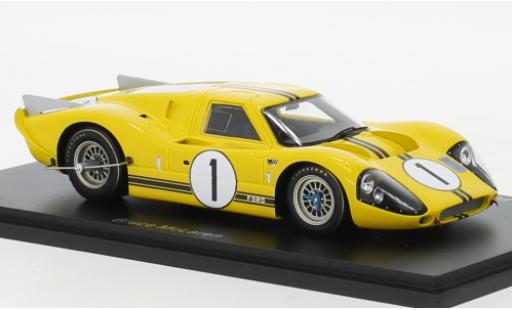 Coche miniatura Ford GT40 1/43 Spark Mk IV RHD No.1 Test Le Mans 1967 Ford GT40 1/43 Spark Mk IV RHD No.1 Test Le Mans 1967 coche miniatura