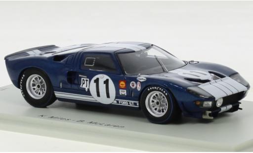 Coche miniatura Ford GT40 1/43 Spark No.11 12h Sebring 1965 Ford GT40 1/43 Spark No.11 12h Sebring 1965 coche miniatura