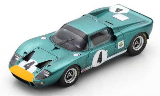 Coche miniatura Ford GT40 1/43 Spark RHD No.4 1000 Km Spa 1967 Ford GT40 1/43 Spark RHD No.4 1000 Km Spa 1967 coche miniatura