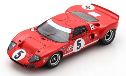 Coche miniatura Ford GT40 1/43 Spark RHD No.5 6h BOAC 1968 Ford GT40 1/43 Spark RHD No.5 6h BOAC 1968 coche miniatura