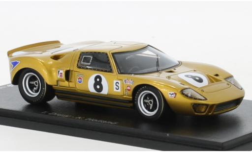 Coche miniatura Ford GT40 1/43 Spark RHD No.8 6h BOAC 1968 Ford GT40 1/43 Spark RHD No.8 6h BOAC 1968 coche miniatura