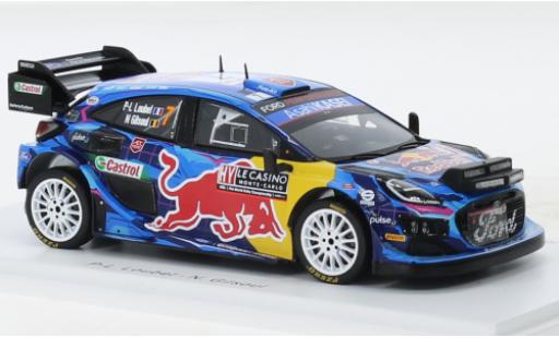 Coche miniatura Ford Puma 1/43 Spark Rally1 No.7 M-Sport World Rally Team Red Bull Rallye WM Rallye Monte Carlo 2023 Ford Puma 1/43 Spark Rally1 No.7 M-Sport World Rally Team Red Bull Rallye WM Rallye Monte Carlo 2023 coche miniatura