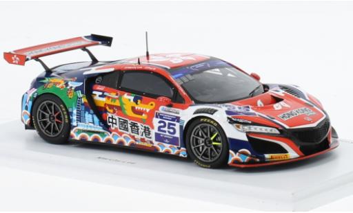 Honda NSX 1/43 Spark GT3 EVO No.25 Team Hong Kong FIA Motorsport Games GT Sprint Cup Paul Ricard 2022 coche miniatura