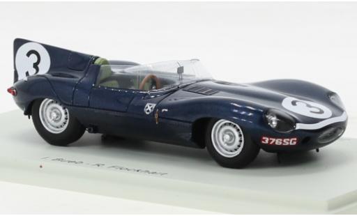 Coche miniatura Jaguar D-Type 1/43 Spark RHD No.3 24h Le Mans 1957 Jaguar D-Type 1/43 Spark RHD No.3 24h Le Mans 1957 coche miniatura