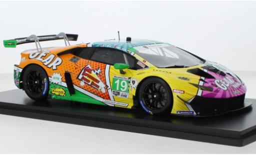 Lamborghini Huracan 1/43 Spark GT3 Evo No.19 Gear Racing powered by GRT Grasser IMSA 24h Daytona 2020 coche miniatura