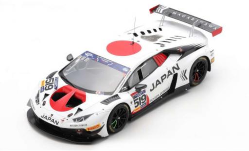 Lamborghini Huracan 1/18 Spark GT3 Evo No.519 Team Japan FIA Motorsport Games GT Cup Vallelunga 2019 coche miniatura