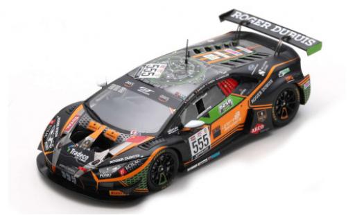 Coche miniatura Lamborghini Huracan 1/43 Spark GT3 Evo No.555 Orange 1 FFF Racing Team 24h Spa 2020 Lamborghini Huracan 1/43 Spark GT3 Evo No.555 Orange 1 FFF Racing Team 24h Spa 2020 coche miniatura