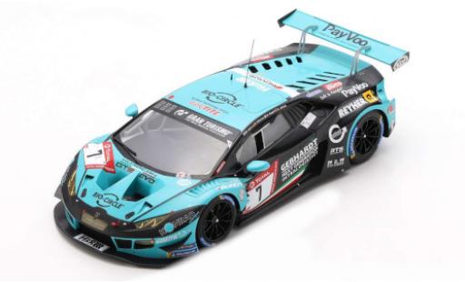 Lamborghini Huracan 1/18 Spark GT3 Evo No.7 Konrad Motorsport 24h Nürburgring 2019 coche miniatura