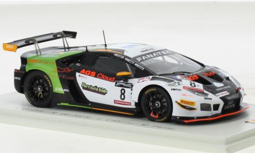 Coche miniatura Lamborghini Huracan 1/43 Spark GT3 Evo No.8 AGS Events 24h Spa 2022 Lamborghini Huracan 1/43 Spark GT3 Evo No.8 AGS Events 24h Spa 2022 coche miniatura