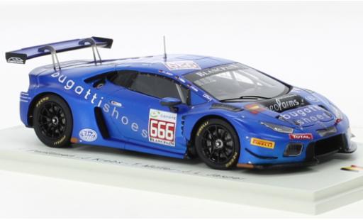 Lamborghini Huracan 1/43 Spark GT3 No.666 Attempto Racing 24h Spa 2018 coche miniatura