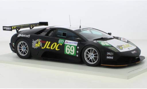 Lamborghini Murcielago 1/18 Spark R-SV LM No.69 JLOC 24h Le Mans 2010 coche miniatura