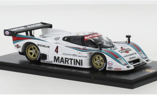 Coche miniatura Lancia LC2 1/43 Spark No.4 Martini Martini 1000 Km Spa 1985 Lancia LC2 1/43 Spark No.4 Martini Martini 1000 Km Spa 1985 coche miniatura