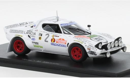 Coche miniatura Lancia Stratos 1/43 Spark HF No.2 Rallye WM Rallye San Remo 1979 Lancia Stratos 1/43 Spark HF No.2 Rallye WM Rallye San Remo 1979 coche miniatura