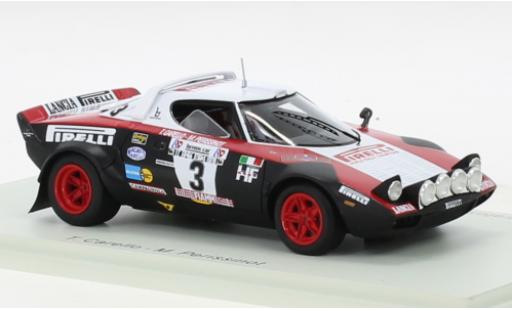Coche miniatura Lancia Stratos 1/43 Spark HF No.3 Rallye EM 1978 Lancia Stratos 1/43 Spark HF No.3 Rallye EM 1978 coche miniatura