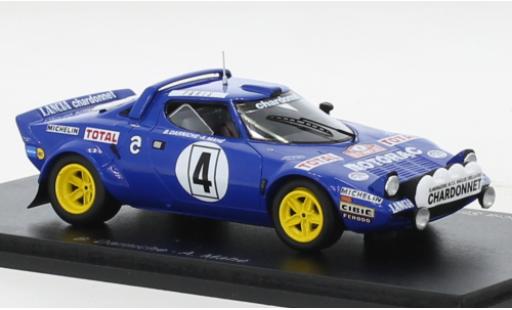 Coche miniatura Lancia Stratos 1/43 Spark HF No.4 Rallye WM Rallye Monte Carlo 1979 Lancia Stratos 1/43 Spark HF No.4 Rallye WM Rallye Monte Carlo 1979 coche miniatura