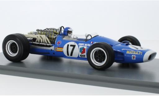 Coche miniatura Matra MS1 1/18 Spark 1 No.17 formule 1 GP Pays-Bas 1968 Matra MS1 1/18 Spark 1 No.17 formule 1 GP Pays-Bas 1968 coche miniatura