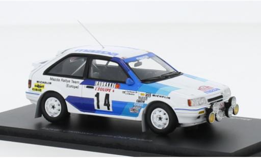 Coche miniatura Mazda 323 1/43 Spark 4WD No.14 Rally Team Europe Rallye WM Rallye Monte Carlo 1986 Mazda 323 1/43 Spark 4WD No.14 Rally Team Europe Rallye WM Rallye Monte Carlo 1986 coche miniatura