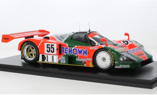 Mazda 787B 1/18 Spark No.55 speed Co. Ltd. Renown 24h Le Mans 1991 coche miniatura