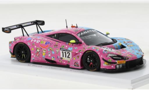 Coche miniatura McLaren 720 1/43 Spark S GT3 No.112 JP Motorsport JP For Kids 1000km Paul Ricard 2022 McLaren 720 1/43 Spark S GT3 No.112 JP Motorsport JP For Kids 1000km Paul Ricard 2022 coche miniatura