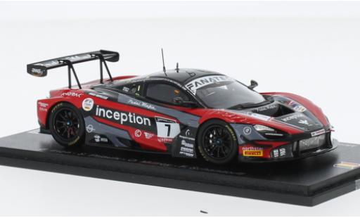 Coche miniatura McLaren 720 1/43 Spark S GT3 No.7 Inception Racing 24h Spa 2022 McLaren 720 1/43 Spark S GT3 No.7 Inception Racing 24h Spa 2022 coche miniatura