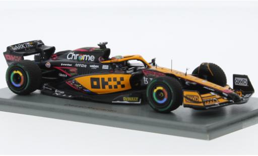 Coche miniatura McLaren F1 1/43 Spark MCL36 No.3 Team formule 1 GP Singapur 2022 McLaren F1 1/43 Spark MCL36 No.3 Team formule 1 GP Singapur 2022 coche miniatura