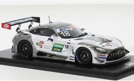 Mercedes AMG GT 1/43 Spark 3 No.18 AMG Team Mücke DTM 2021 coche miniatura