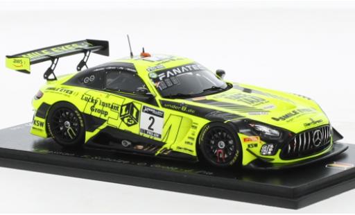 Mercedes AMG GT 1/43 Spark 3 No.2 GetSpeed Performance 24h Spa 2021 coche miniatura