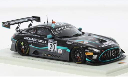 Mercedes AMG GT 1/43 Spark 3 No.20 SPS Automotive Performance 24h Spa 2021 coche miniatura