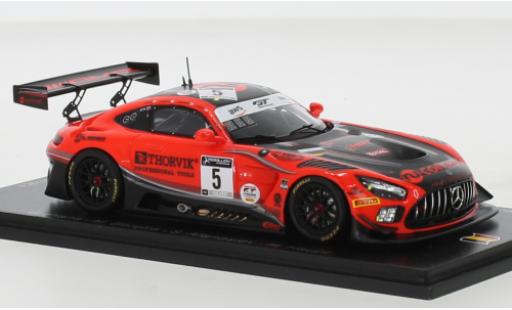 Coche miniatura Mercedes AMG GT 1/43 Spark 3 No.5 AMG Team HRT 24h Spa 2020 Mercedes AMG GT 1/43 Spark 3 No.5 AMG Team HRT 24h Spa 2020 coche miniatura