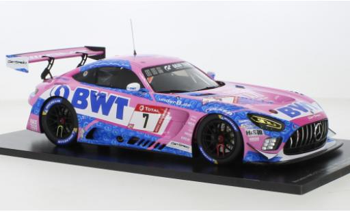 Coche miniatura Mercedes AMG GT 1/18 Spark 3 No.7 AMG Team GetSpeed BWT 24h Nürburgring 2021 Mercedes AMG GT 1/18 Spark 3 No.7 AMG Team GetSpeed BWT 24h Nürburgring 2021 coche miniatura