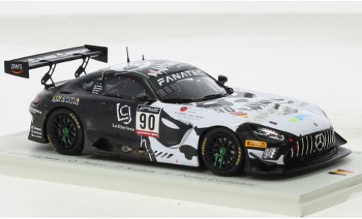 Coche miniatura Mercedes AMG GT 1/43 Spark 3 No.90 Madpanda Motorsport 24h Spa 2022 Mercedes AMG GT 1/43 Spark 3 No.90 Madpanda Motorsport 24h Spa 2022 coche miniatura