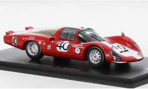 Coche miniatura Porsche 906 1/43 Spark LH No.40 12h Sebring 1967 Porsche 906 1/43 Spark LH No.40 12h Sebring 1967 coche miniatura