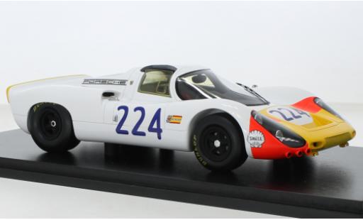 Coche miniatura Porsche 907 1/18 Spark No.224 Targa Florio 1968 Porsche 907 1/18 Spark No.224 Targa Florio 1968 coche miniatura