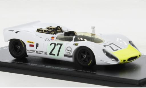Coche miniatura Porsche 908 1969 1/43 Spark -2 RHD No.1 12h Sebring Porsche 908 1969 1/43 Spark -2 RHD No.1 12h Sebring coche miniatura