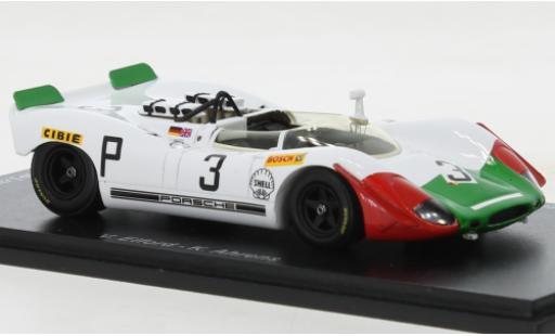 Coche miniatura Porsche 908 1969 1/43 Spark -2 RHD No.3 1000 Km Nuerburgring Porsche 908 1969 1/43 Spark -2 RHD No.3 1000 Km Nuerburgring coche miniatura