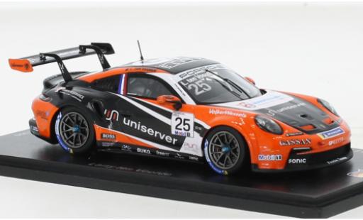 Coche miniatura Porsche 991 GT3 Cup 1/43 Spark 911  No.25 Carrera Cup Deutschland 2021 Porsche 991 GT3 Cup 1/43 Spark 911  No.25 Carrera Cup Deutschland 2021 coche miniatura