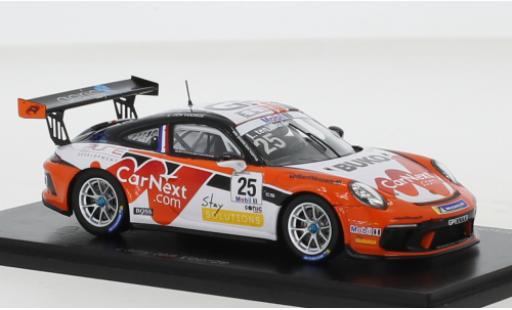 Coche miniatura Porsche 992 GT3 1/43 Spark 911 (991) Cup No.25 Carrera Supercup 2020 Porsche 992 GT3 1/43 Spark 911 (991) Cup No.25 Carrera Supercup 2020 coche miniatura