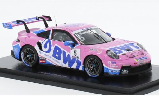 Porsche 991 GT3 Cup 1/43 Spark 911  No.5 BWT Supercup 2022 coche miniatura