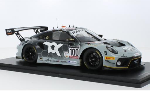 Coche miniatura Porsche 991 GT3 R 1/43 Spark 911  No.100 Toksport WRT 24h Spa 2022 Porsche 991 GT3 R 1/43 Spark 911  No.100 Toksport WRT 24h Spa 2022 coche miniatura