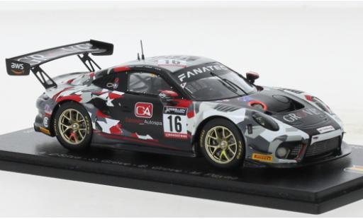 Coche miniatura Porsche 991 GT3 R 1/43 Spark 911  No.16 Earl Bamber Motorsport 24h Spa 2022 Porsche 991 GT3 R 1/43 Spark 911  No.16 Earl Bamber Motorsport 24h Spa 2022 coche miniatura