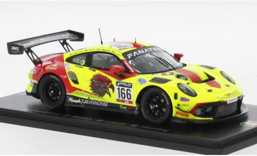 Coche miniatura Porsche 991 GT3 R 1/43 Spark 911  No.166 Haegeli By T2 Racing 24h Spa 2021 Porsche 991 GT3 R 1/43 Spark 911  No.166 Haegeli By T2 Racing 24h Spa 2021 coche miniatura