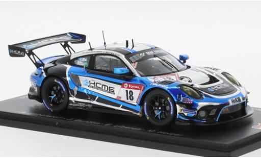 Coche miniatura Porsche 991 GT3 R 1/43 Spark 911  No.18 KCMG 24h Nuerburgring 2021 Porsche 991 GT3 R 1/43 Spark 911  No.18 KCMG 24h Nuerburgring 2021 coche miniatura