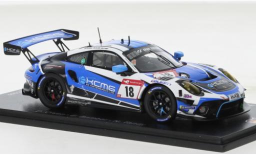Coche miniatura Porsche 991 GT3 R 1/43 Spark 911  No.18 KCMG 24h Nürburgring 2022 Porsche 991 GT3 R 1/43 Spark 911  No.18 KCMG 24h Nürburgring 2022 coche miniatura