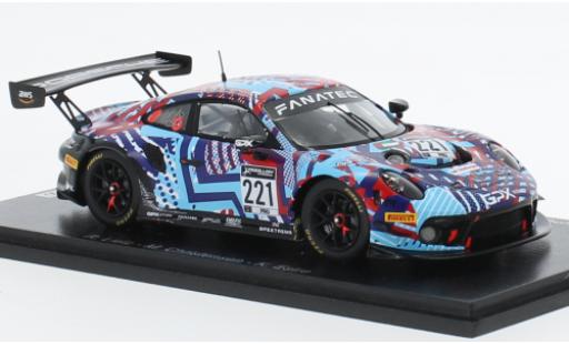 Coche miniatura Porsche 991 GT3 R 1/43 Spark 911  No.221 GPX Martini Racing Spa Test Days 2022 Porsche 991 GT3 R 1/43 Spark 911  No.221 GPX Martini Racing Spa Test Days 2022 coche miniatura