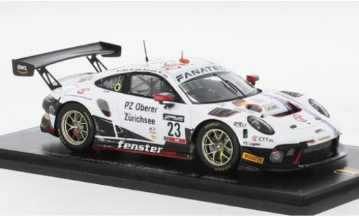 Coche miniatura Porsche 991 GT3 R 1/43 Spark 911  No.23 Huber Motorsport 24h Spa 2021 Porsche 991 GT3 R 1/43 Spark 911  No.23 Huber Motorsport 24h Spa 2021 coche miniatura