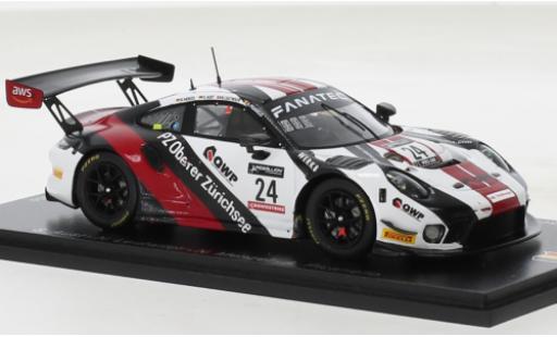 Coche miniatura Porsche 991 GT3 R 1/43 Spark 911  No.24 Herberth Motorsport 24h Spa 2022 Porsche 991 GT3 R 1/43 Spark 911  No.24 Herberth Motorsport 24h Spa 2022 coche miniatura